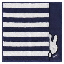 画像をギャラリービューアに読み込む, 【NEW】タオルハンカチ ひょっこりミッフィー　ネイビーブルー
