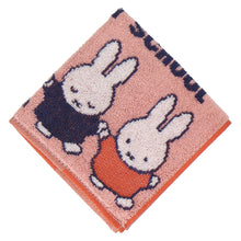 画像をギャラリービューアに読み込む, 【NEW】タオルハンカチ  ミッフィーとがっこうのお友だち　ピンク
