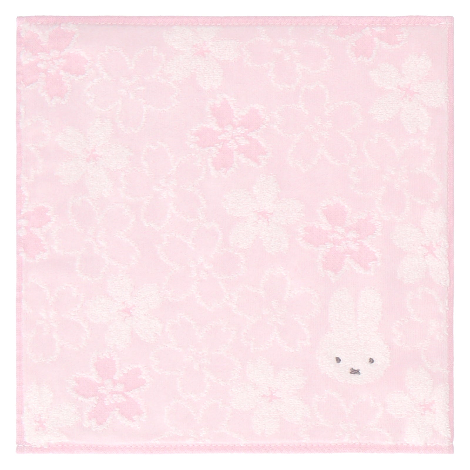 タオルハンカチ 桜 パステルカラー　ピンク