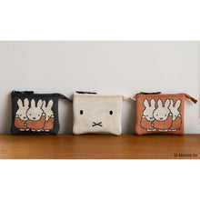 画像をギャラリービューアに読み込む, 【NEW】ニットポーチ ミッフィーフェイス　アイボリー
