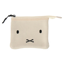 画像をギャラリービューアに読み込む, 【NEW】ニットポーチ ミッフィーフェイス　アイボリー
