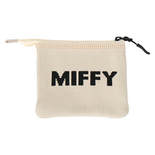 画像をギャラリービューアに読み込む, 【NEW】ニットポーチ ミッフィーフェイス　アイボリー
