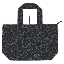 画像をギャラリービューアに読み込む, 【NEW】エコバッグL ミッフィーフェイス　グレー
