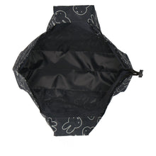 画像をギャラリービューアに読み込む, 【NEW】エコバッグL ミッフィーフェイス　グレー
