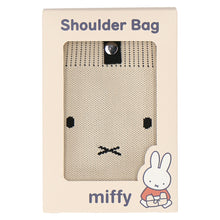 画像をギャラリービューアに読み込む, 【NEW】ニットショルダーバッグ ミッフィーフェイス　アイボリー
