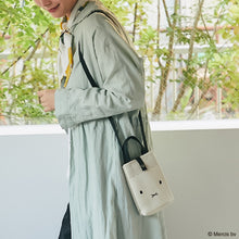 画像をギャラリービューアに読み込む, 【NEW】ニットショルダーバッグ ミッフィーフェイス　アイボリー
