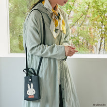 画像をギャラリービューアに読み込む, 【NEW】ニットショルダーバッグ ミッフィー　グレー
