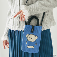 画像をギャラリービューアに読み込む, 【NEW】ニットショルダーバッグ ボリス　ブルー
