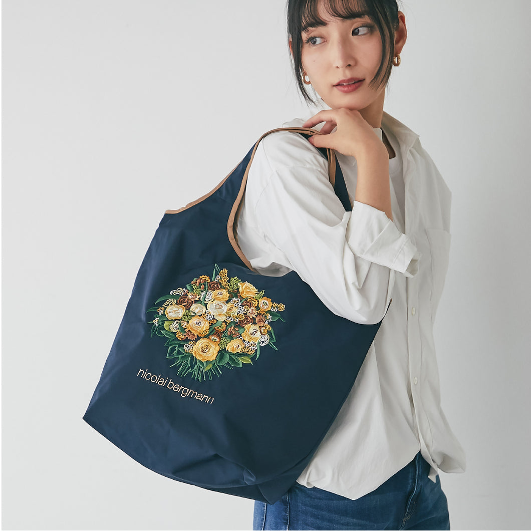 NEW】刺繍バッグ #362b ネイビーブルー – INTERMODE KAWABE