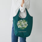 刺繍バッグ #362a　グリーン