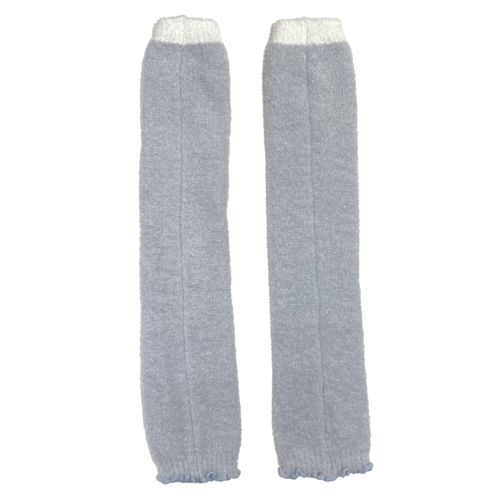 レッグウォーマー　ブルー