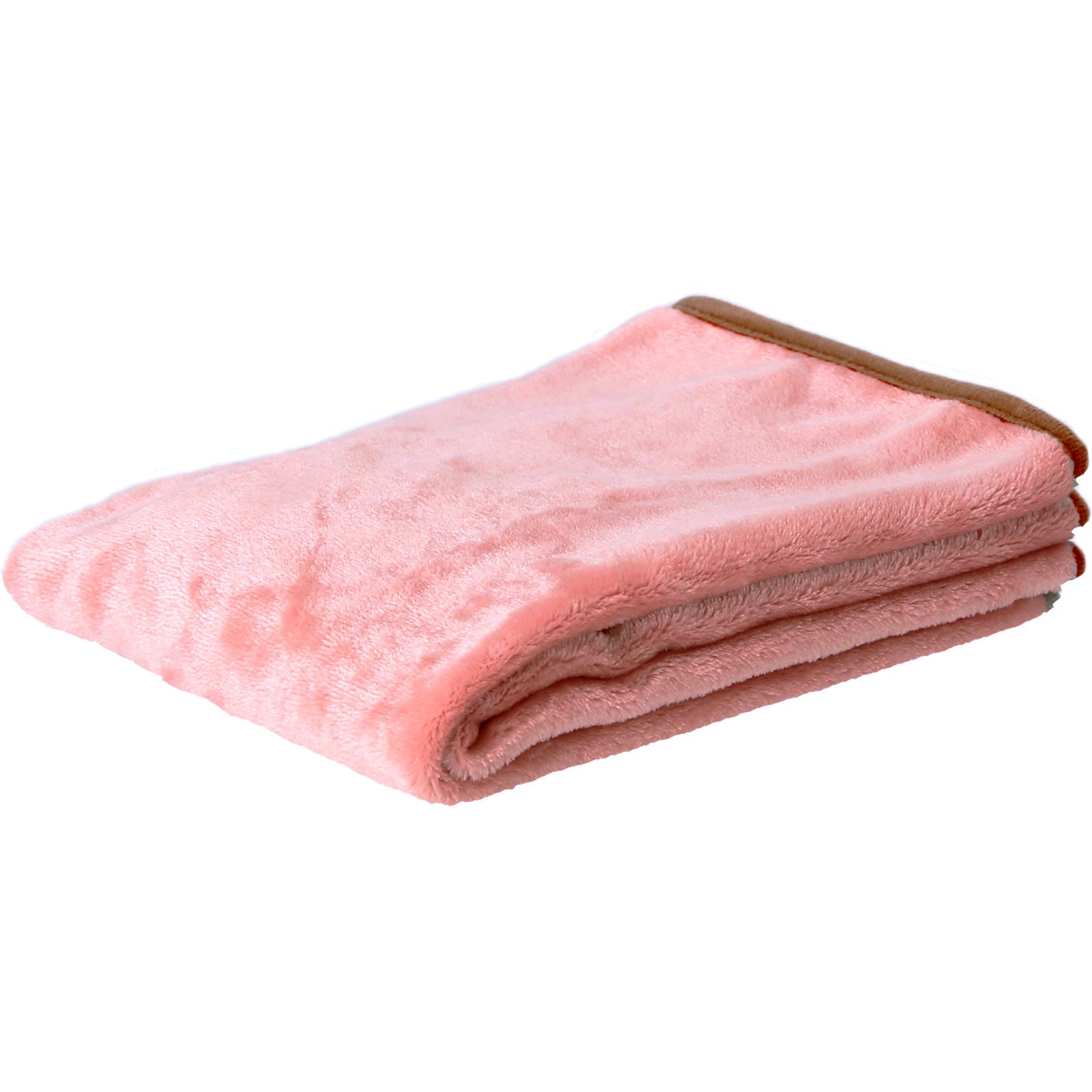 ケース付きブランケット　茶色