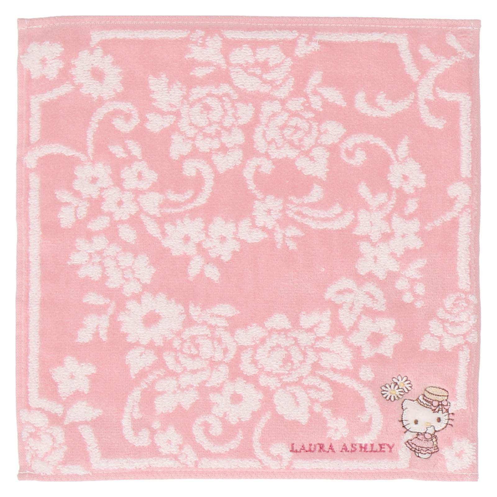NEW】タオルハンカチ ハローキティ Josephine ピンク