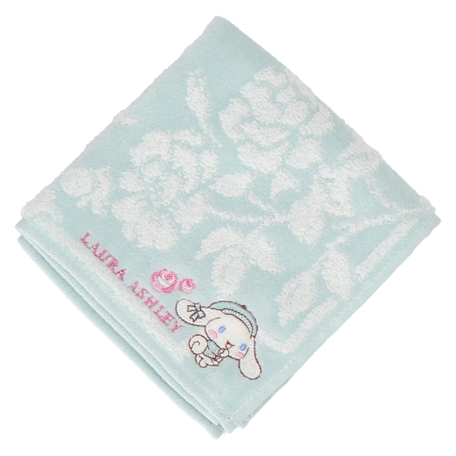 タオルハンカチ シナモロール Memento　グリーン