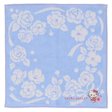 画像をギャラリービューアに読み込む, 【NEW】婦人タオルハンカチ ハローキティ　ブルー
