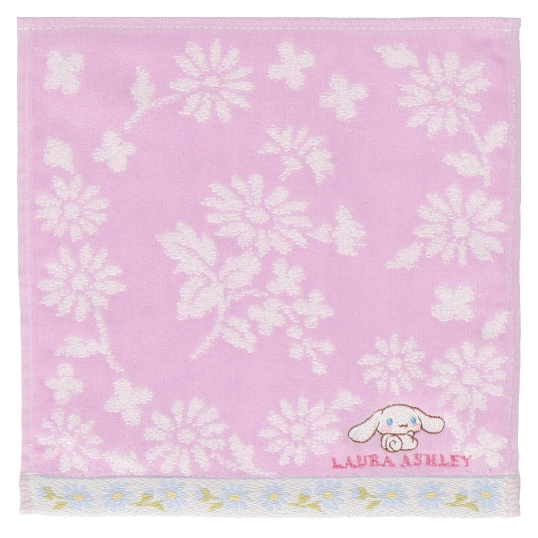 【NEW】ミニタオルハンカチ SELHAM DAISY シナモロール #375a　ピンク
