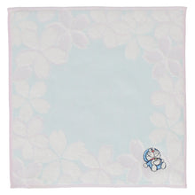 画像をギャラリービューアに読み込む, 【NEW】タオルハンカチ おひるねドラえもん＆桜　ブルー
