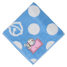 画像をギャラリービューアに読み込む, 【NEW】タオルハンカチ ワンポイント刺繍 どこでもドア　ブルー
