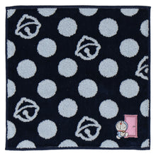 画像をギャラリービューアに読み込む, 【NEW】タオルハンカチ ワンポイント刺繍 どこでもドア　ネイビーブルー
