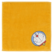 画像をギャラリービューアに読み込む, 【NEW】ミニタオルハンカチ ドラえもんビッグアップリケ #378c　イエロー
