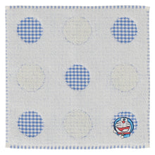 画像をギャラリービューアに読み込む, 【NEW】ミニタオルハンカチ ひょっこりドラえもん ドット　ホワイト
