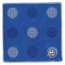 画像をギャラリービューアに読み込む, 【NEW】ミニタオルハンカチ ひょっこりドラえもん ドット　ブルー

