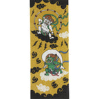 手ぬぐい　風神・雷神