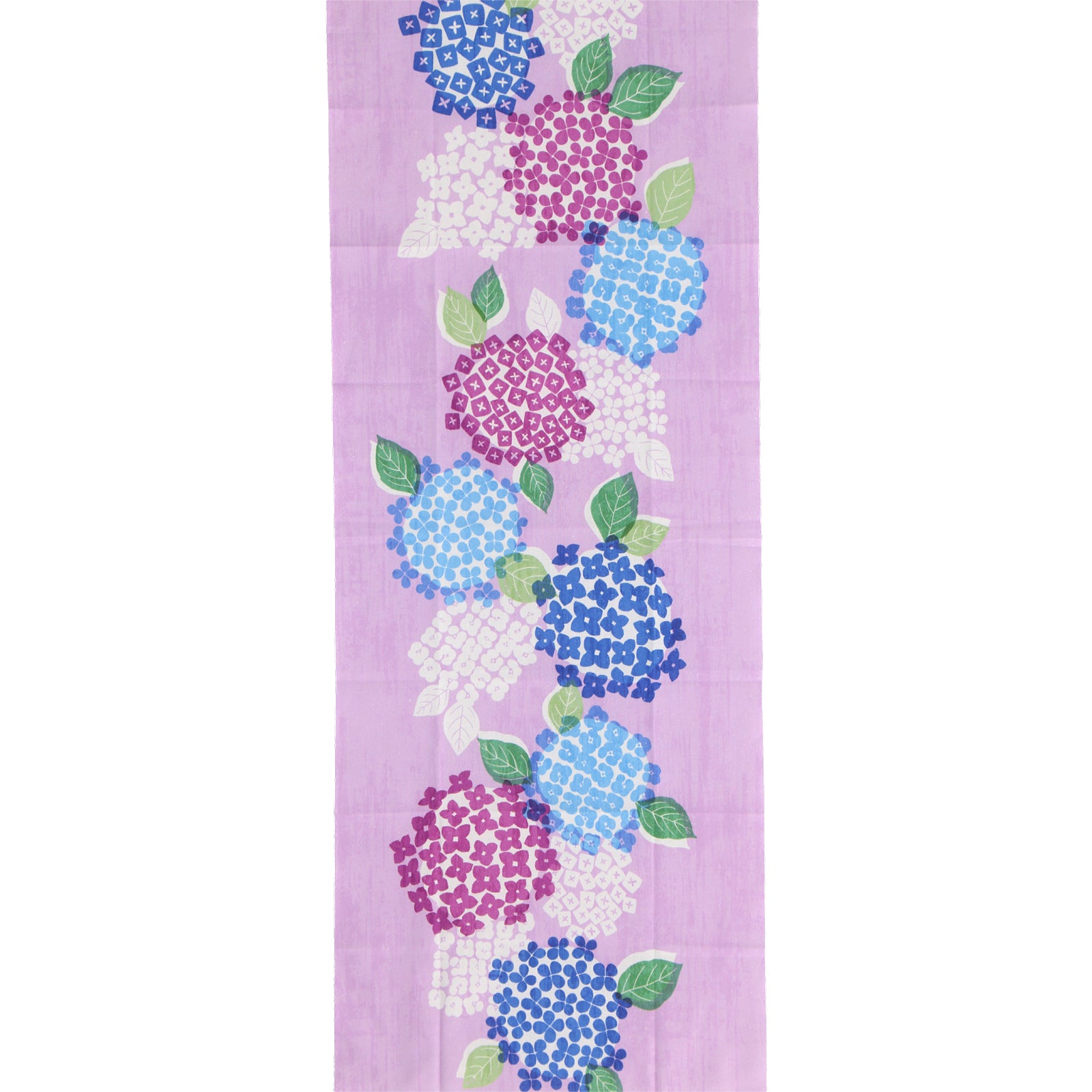 手ぬぐい　紫陽花