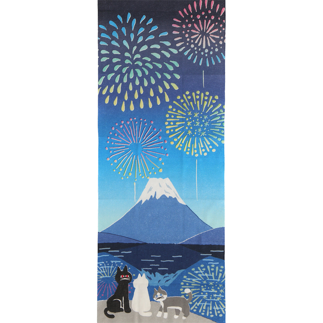 【NEW】手ぬぐい #393a　夏の富士山