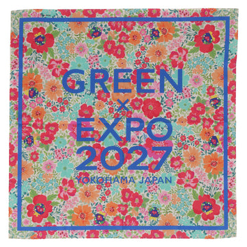 GREEN×EXPO 2027 トゥンクトゥンク ハンカチ　アイボリー