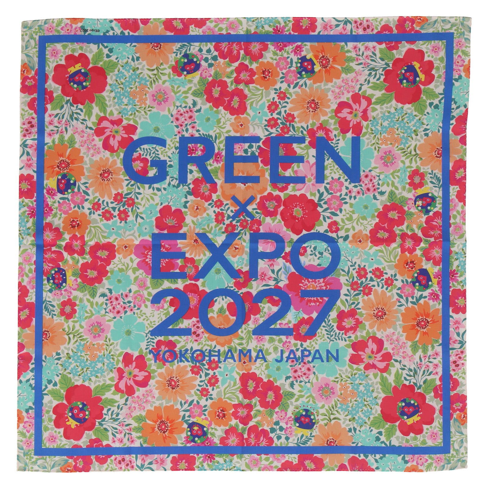 GREEN×EXPO 2027 トゥンクトゥンク ハンカチ　アイボリー
