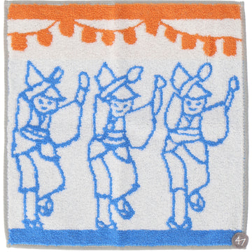徳島 阿波踊り　タオルハンカチ