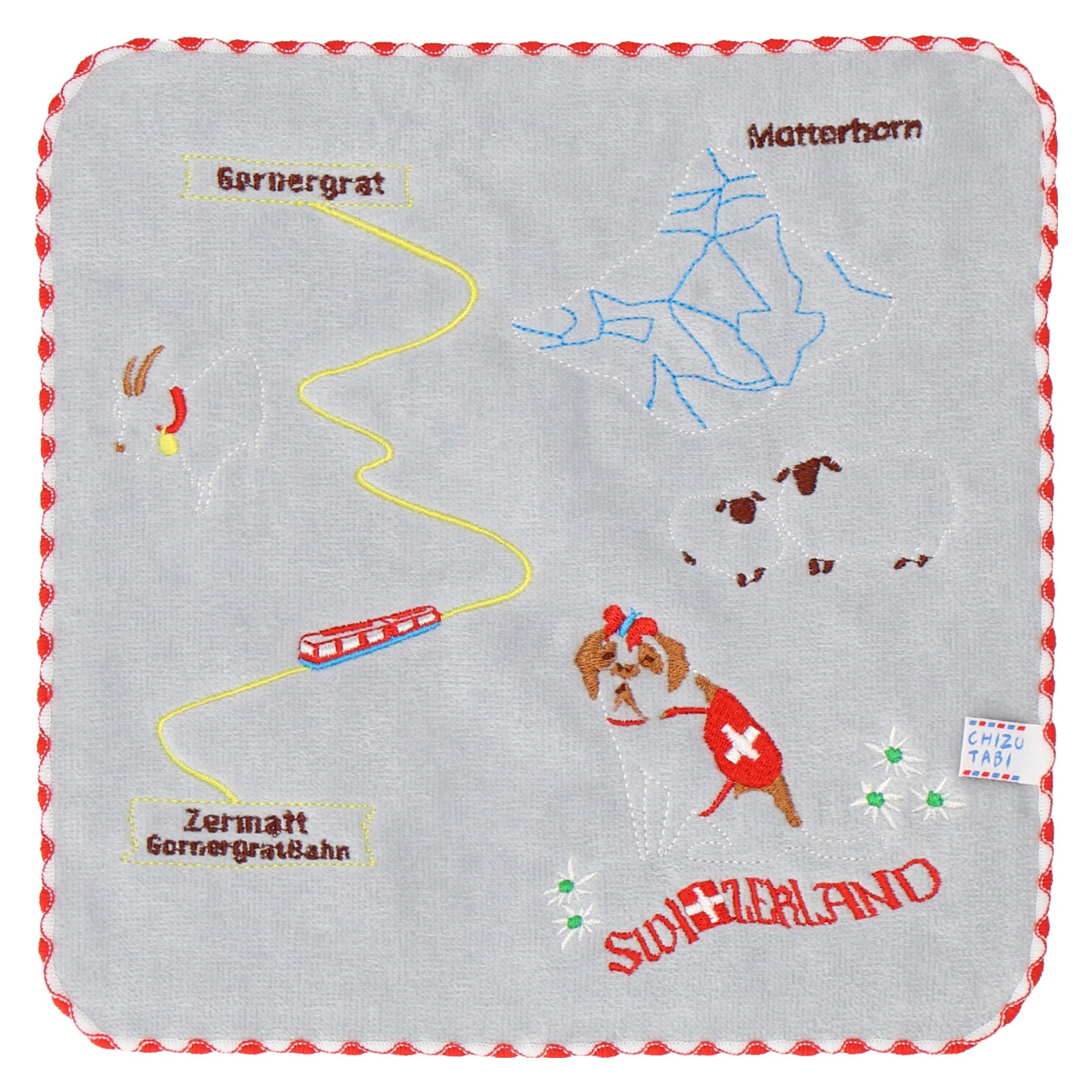 スイス 鉄道 刺繡タオル – INTERMODE KAWABE