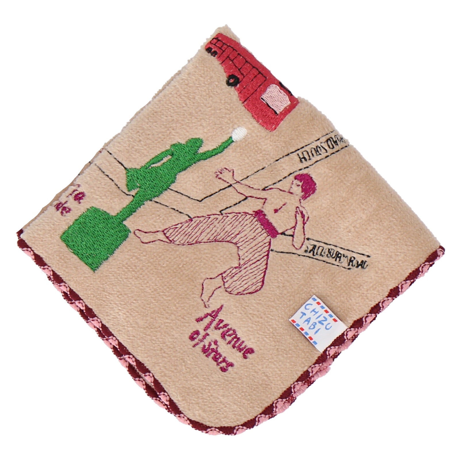 NEW】香港 活気のある街並み 刺繡タオル – INTERMODE KAWABE