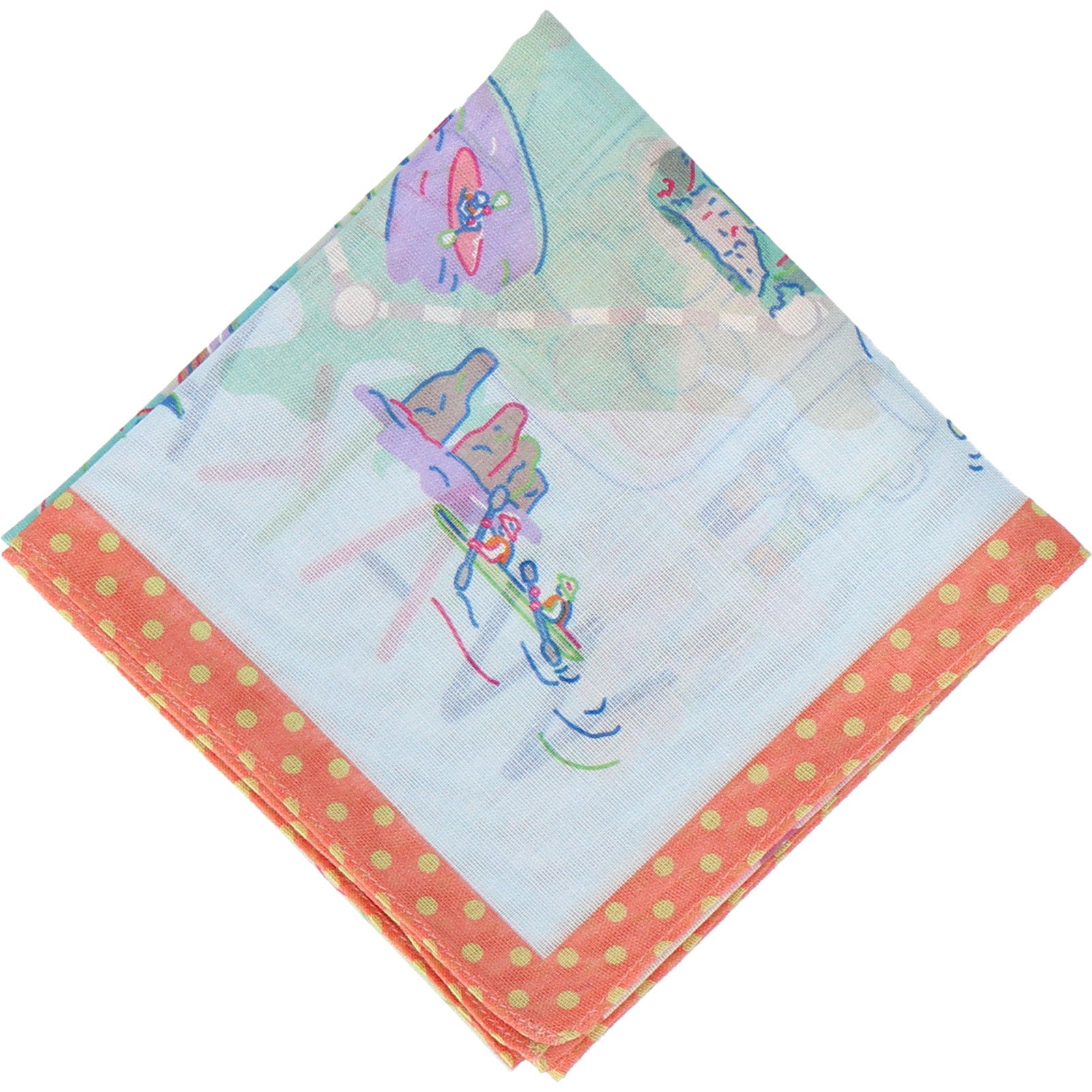 和歌山 梅干し　プリントハンカチ