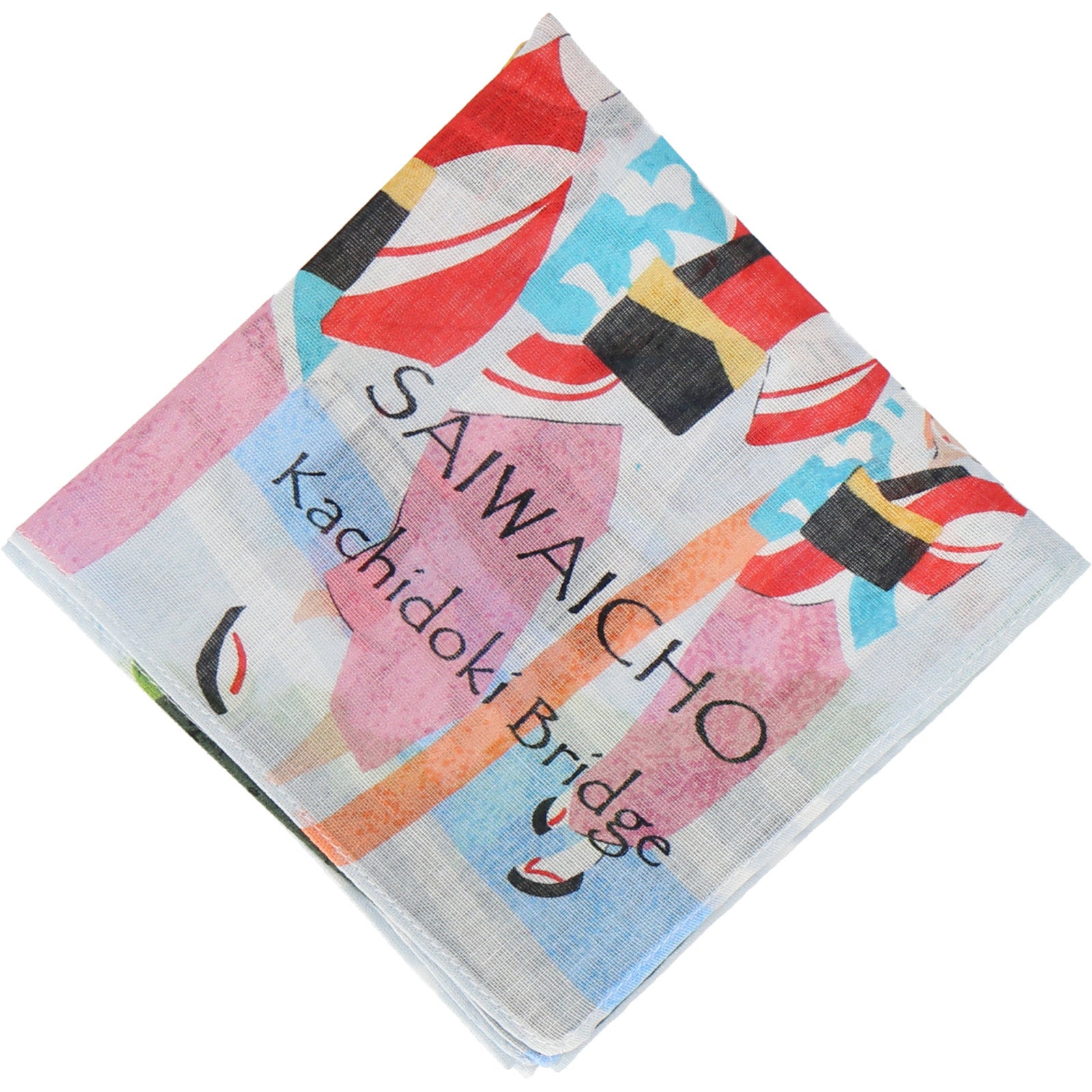 徳島 阿波踊り プリントハンカチ – INTERMODE KAWABE