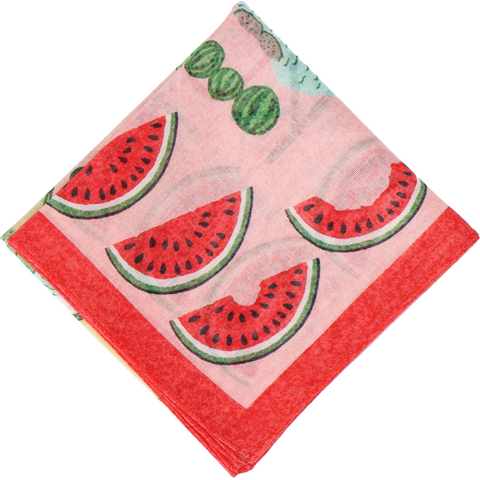 熊本 スイカ プリントハンカチ – INTERMODE KAWABE