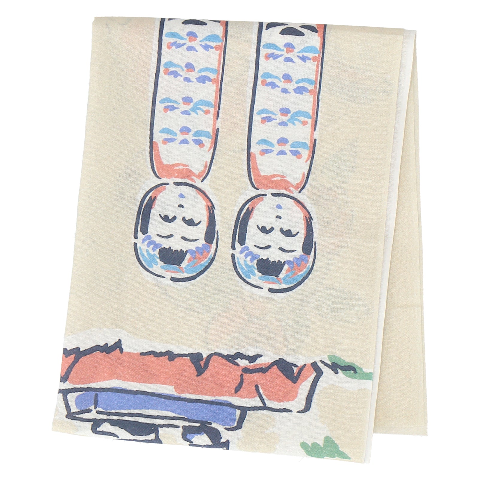 岩手 わんこそば　手ぬぐい