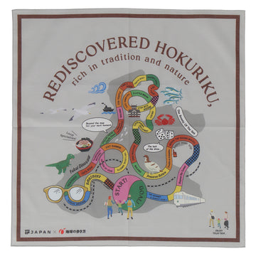 地球の歩き方 HOKURIKU 北陸　ハンカチ