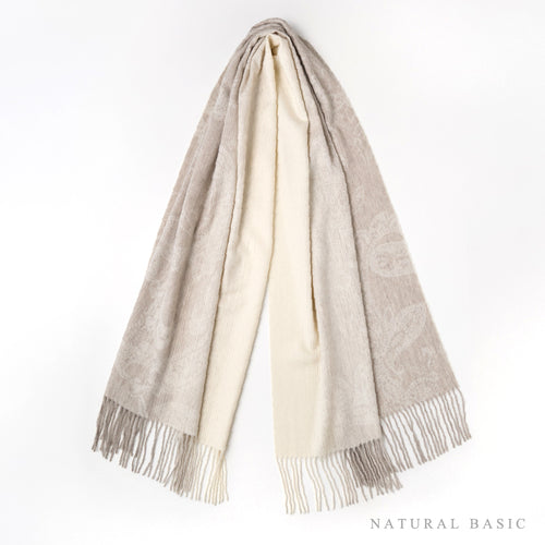 人気直販 新品未使タグ付き⭐︎NATURAL BASICのカシミヤ100%マフラー