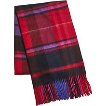 画像をギャラリービューアに読み込む, カシミヤ大判ストール チェック柄　チェックピンク
