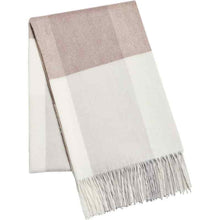 画像をギャラリービューアに読み込む, カシミヤ大判ストール チェック柄　チェックモカ
