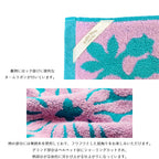 ハンドタオル ハワイアンキルト柄 リノシリーズ　グアバミント