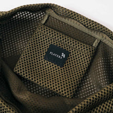 画像をギャラリービューアに読み込む, 【NEW】メッシュ カラーステッチショルダーL  　カーキ
