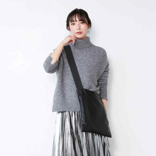 画像をギャラリービューアに読み込む, 【NEW】フェイクレザーショルダー 　ブラック
