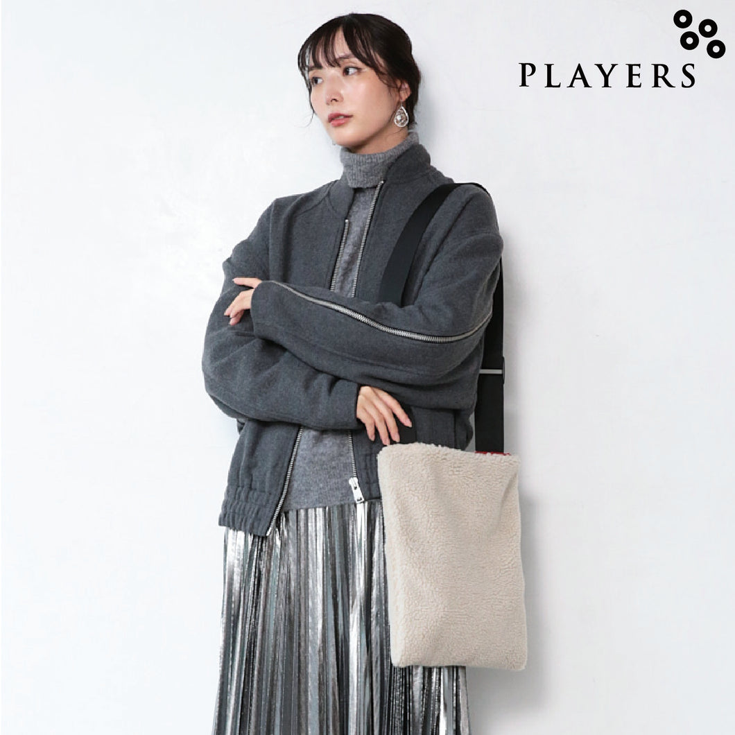 【NEW】シープボアショルダー 　アイボリー