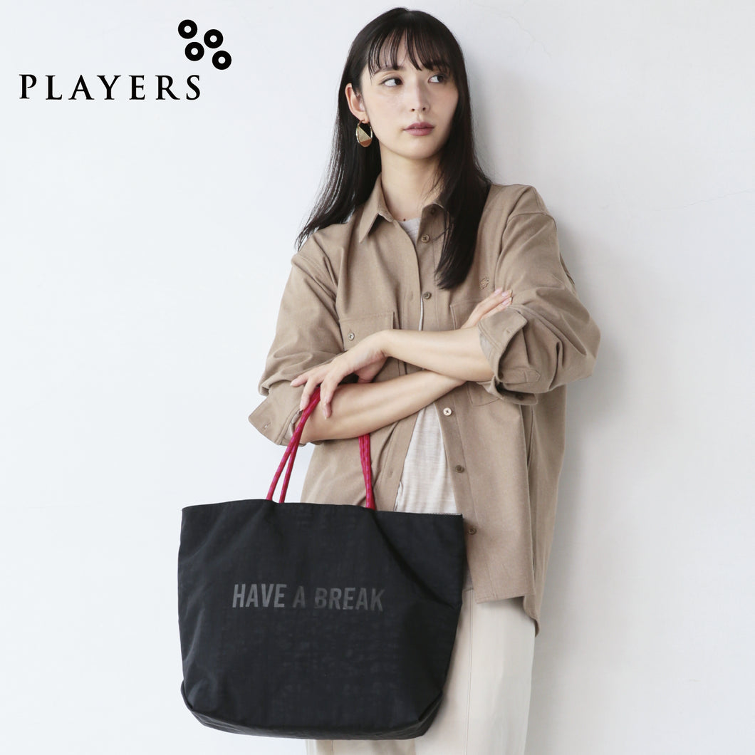【NEW】エアメッシュリバーシブルトートM 　ブラック