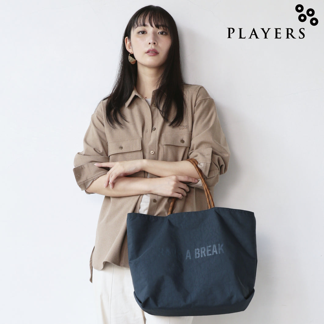 【NEW】エアメッシュリバーシブルトートM 　ネイビー