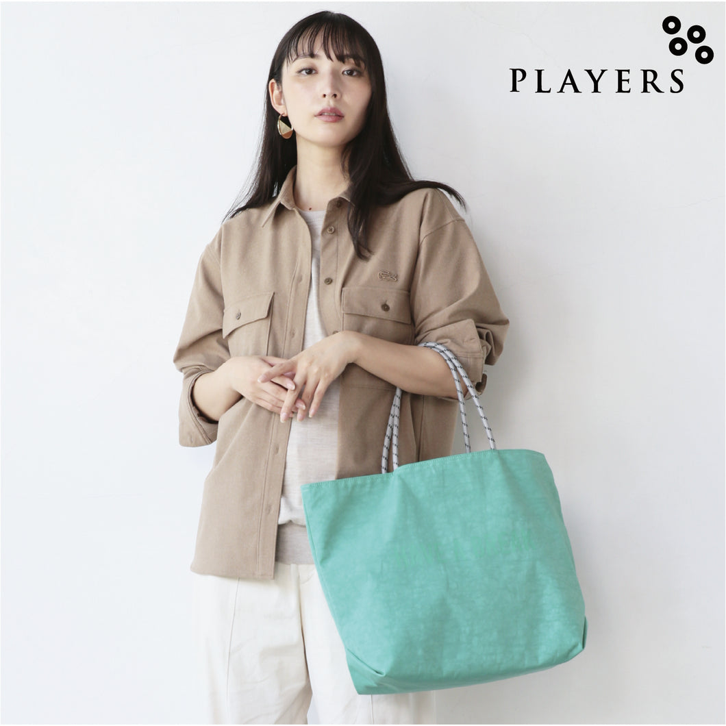 【NEW】エアメッシュリバーシブルトートM 　ミント
