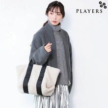 画像をギャラリービューアに読み込む, 【NEW】シープボアトートM 　アイボリー
